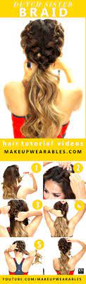 3 Cutest Hairstyles For The Gym Or Everyday Quick And Easy Go To S Hair Styles Medium Hair Styles Long Hair Girl