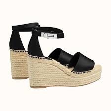 Espadrilles Tivoli Espadrilles Compensees Espadrilles Veau