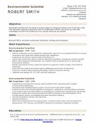 Examples & how to write an objective for a job. Environmental Scientist Resume Samples Qwikresume