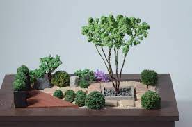 Miniature Zen Garden By Wallzart Miniature Zen Garden Japanese Garden Zen Miniature Garden