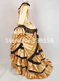 The victorian bustle dress outfit is beautiful. Edwardian Yellow Dress Steampunk Gothic Victorian Bustle Dresses Theater Masquerade Costume Victorian Bustle Dress Bustle Dressyellow Dress Aliexpress