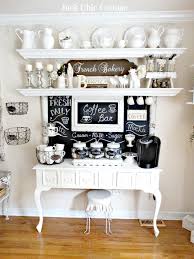 Coffee Bar Table Ideas Coffee Bar Table Rustic Coffee Bar Table White Coffee Bar Table Plans Coffee Coffee Bar Home Junk Chic Cottage Home Coffee Stations