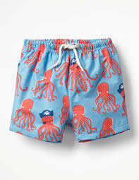 Baby Bathers Grotto Blue Captain Octopus Kids Fashion
