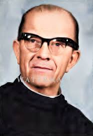 Fr. Victor Mroz Custom Colorized Digital Photo Painting DIGITAL DOWNLOAD