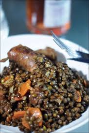 Lentilles Saucisse Classique Recette Recettes De Cuisine Recette Saucisse Lentille