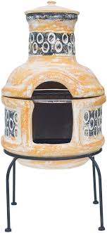 Buschbeck Gartenkamin Mexiko Grill Kamin Circle B T H 36 36 50 Cm Fur 119 99 Hochwertiger Ton Grillflache O 29 Cm Inkl Verch Grillkamin Kamin Grillen