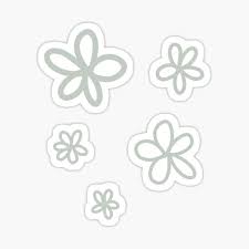 Flower drawing tumblr cute flower drawing flower bouquet drawing tumblr flower flower drawing tutorials drawing ideas flower aesthetic aesthetic. Flower Doodle Stickers Redbubble