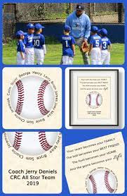 Romance is in the air in love balls! What A Beautiful Quote Love How This Print Is Personalized With The Players Names Around The Ball Perf Baseball Coach Gifts Baseball Coach Baseball Team Gift