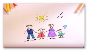 drawing a family for kids zeichne familie fur kinder رسم عائلة للأطفال https youtu be z35xgwtkg4g drawings home decor decals kinder