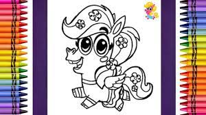 The series revolves around the titular best friends, a young unicorn and pegasus respectively, who strive to make galloping grove a better place. The Coloring Couple Presents Coloring Peg From Corn Peg Coloring Pages For Kids How To Color Youtube