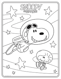Space & astronomy coloring pages. Peanuts Coloring Sheets Peanuts