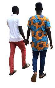 2 African Men Walking Away People Cutout People Png African People