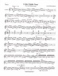 Celtic Fiddle Tune Violin I Sheet Music Fiddle Tunes Sheet Music Viola Sheet Music