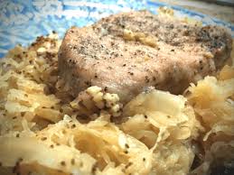 Healthy Pork Chops And Sauerkraut Clean Eating 90 10 Nutrition Recipe Healthy Pork Chops Pork Chops And Sauerkraut Healthy Pork