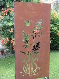 Edelrost Sichtschutz Und Sichtschutzwande Angels Garden Dekoshop Sichtschutzwande Gartenengel Edelrost