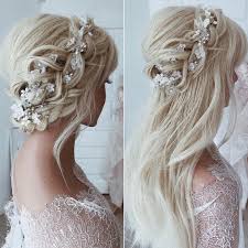 Would You Do Your Hair Up Or Down Hairpiece By Ulyana Aster Weddings Dress W Strapless Wedding Dress Hair Stylish Hair Wedding Hair Extensions