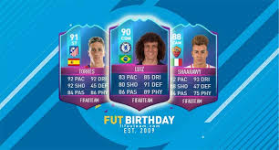 The brand new design features purple, pink, red and blue colours, much different to what has been seen in fut birthday promos. Fifa 17 Fut Birthday 8th Anniversary Guide Updated Offers