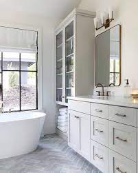 Kathleen Field Utah Designer On Instagram A Calm Oasis At The End Of A Long Day The Master Bathroom Design Master Bathroom Renovation White Master Bathroom