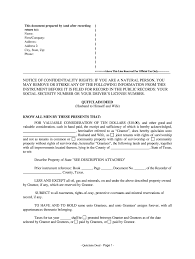 quitclaim deed fill online printable fillable blank pdffiller