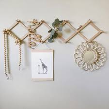 This Beautiful Handcrafted Expandable Peg Rack Is Made With Sustainable Pine Wood And Has A Modern Stylish Look Peg Rack Wooden Peg Rack Expandable Coat Rack