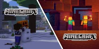 Minecraft bedrock edition usually gets updates later than java, however it also has full crossplay with mobile, console, and windows 10. Java Vs Bedrock Minecraft Amino Crafters Amino
