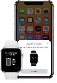 Press and hold down either volume button and side button. Set Up Your Apple Watch Apple Support