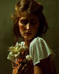 Painterly Fine Art Portrait C Bekka Bjorke Fine Art Portraits Profile Picture Portrait