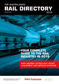The Australasian Rail Directory 2019 By Prime Creative Media Issuu
