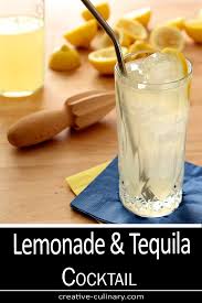 Sweet vodka drinks have long been one of the most favorite alcoholic beverages among people. Lemonade And Tequila Cocktail Creative Culinary