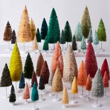 97 free images of bottle brush. Decorative Modern Holiday Bottlebrush Trees Set Of 6 On Food52