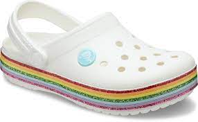Whether you are buying clogs, sandals, boots or slippers, we have a range of styles. Crocs Crocband Rainbow Glitter Clogs Kinder Campz De