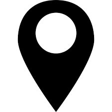 Vector dotted map and globe of the world. Placeholder Black Shape For Localization On Maps Free Icon Of Miu Icons