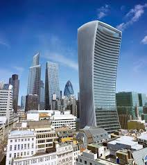 Did british weather save the day from walkie talkie 'death ray'? Due To Its Unique Concave Design London S Walkie Talkie Building Reflected Sun Rays So Perfectly It Literally Melted Cars Parked Beneath It It Is Now Fitted With Sun Shades Interestingasfuck