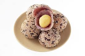 Tepung ini memiliki sifat yang mirip dengan tepung sagu. Kreasi Unik Onde Onde Ubi Ungu Isi Keju Sajian Sedap