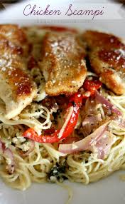 Chicken Scampi Recipe Better Than Olive Garden Happymoneysaver Com Pasta Chickenscampi Olivegarden With Images Chicken Recipes Food Recipes Chicken Scampi Recipe