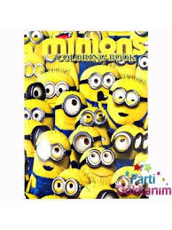 Minions Parti Malzemeleri Minyonlar Dogum Gunu Susleri Minnion Parti Parti Boyama Kitaplari Dogum Gunu