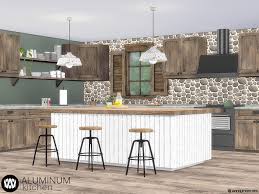 Sims 4 naruto ninja career The Sims Resource Aluminum Kitchen