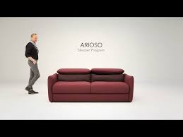 Sofa bed and chair bed mechanism assembly. Arioso Natuzzi Italia Sofa Bed Youtube
