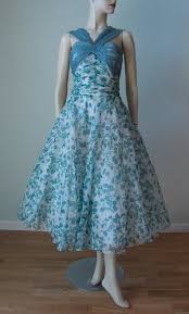 Heavenly 1950s Grace Kelly Dress Silk Organza Cocktail Dress Grace Kelly Dresses Summer Cocktail Dress Dresses