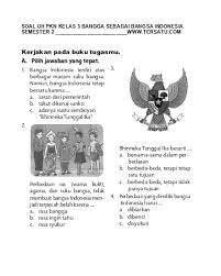 Check spelling or type a new query. Soal Pkn Kelas 3 Tentang Kekhasan Bangsa Indonesia Jawabanku Id