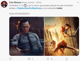 We would like to show you a description here but the site won't allow us. Spider Man No Way Home Por Que El Trailer Se Puede Estrenar Despues Del Final De Loki Spoiler Bolavip