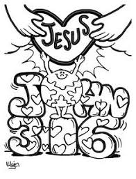 Images Of John 3 16 For Children To Color Google Search Valentines Day Coloring Page Valentine Coloring Pages Bible Coloring Pages