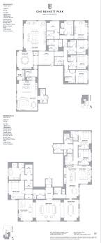 One Bennett Park In Streeterville Chicago Residences 9 10 Apartment Floor Plans House Blueprints House Layouts