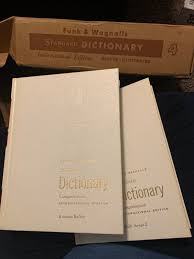 Funk & Wagnalls Standard Dictionary Of The English Language (2 Volumes)