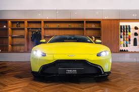 Image result for Yellow Tang 2019 Aston Martin