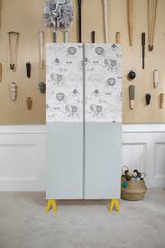 This Is An Ikea Ivar Cabinet Ok Two Cabinets Simplest Diy Ever All You Need Is Some Wallpaper Paint And Lovely Hillev Ikea Ivar Ikea Diy Ikea Ivar Cabinet