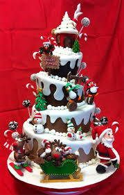 Find images of christmas cake. 50 Creative Christmas Cakes Too Cool To Eat Hongkiat