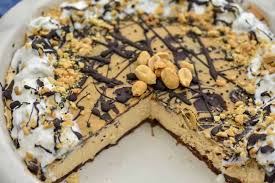 A low carb peanut butter pie made with a crust of almond flour that is very rich and delicious. Keto Peanut Butter Chocolate Pie No Bake Fittoserve Group