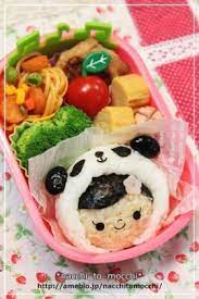 キャラ弁 パンダガールのお弁当 yutan お菓子 パンのレシピや作り方 cotta コッタ レシピ レシピ お弁当 弁当