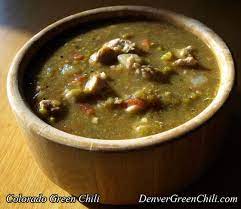 Old Fashioned Colorado Green Chili Denver Green Chili